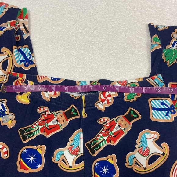 Unisex Kids Nutcracker Snug Fit Cotton Pajamas - Thunder Blue size 16 - Picture 9 of 10